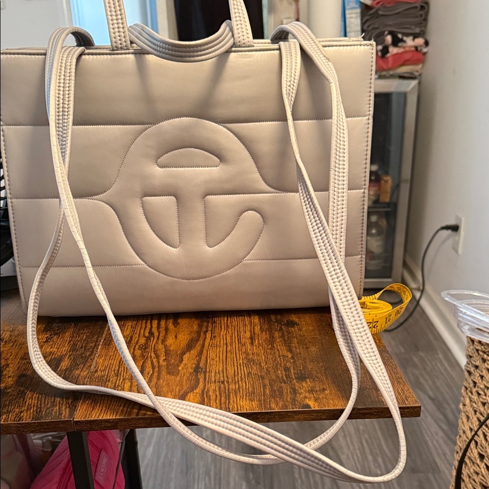 Elegant Cream Tote Bag